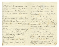 Mata Hari Autograph Letter to Her Lover, Piet van der Hem -- ''...When you have Paris and Vienna etc. like me, then the Dutch can not do me much harm...''